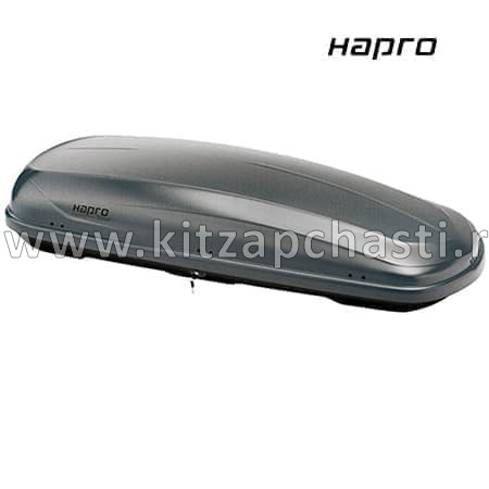 Бокс на крышу Hapro Carver III 6.6 191x81x42 410л титаниум Dongfeng DFM AX7 HP 28760